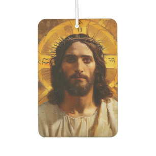 Jesus Gold Religious Autolufterfrischer