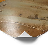 Jesus Gold Religious Fotodruck (Ecke)