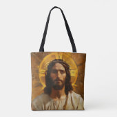 Jesus Gold Religious Tasche (Rückseite)