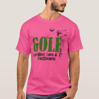 Jesus Golf Sport Gott Angebot Liebe Und Vergebung T-Shirt