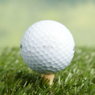 JESUS GOLFBALL
