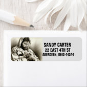 JESUS GOOD SHEPHARD CHRITIAN RÜCKSENDEADRESSEN-AUF (Insitu)