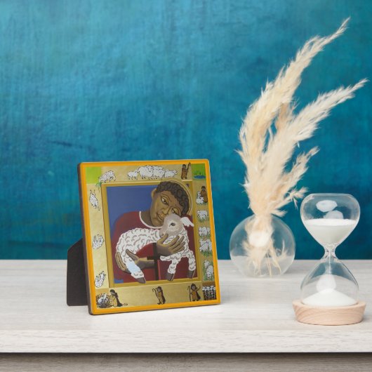 Jesus Good Shepherd Fotoplatte (InSitu)