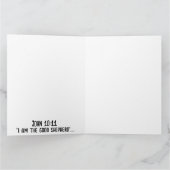 JESUS Good Shepherder Blank Christlich Greeting Ca Karte (Innenseite)