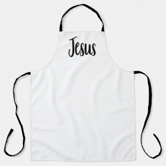 Jesus Gospel Grafik Ästhetische Christliche Zitate Schürze