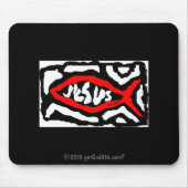 Jesus gotGod316.com? Mousepad (Vorne)