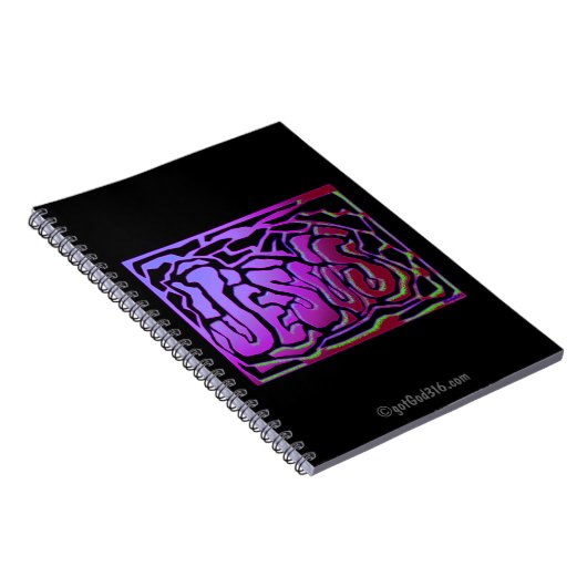 Jesus gotGod316.com Notizblock (Rechte Seite)