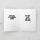 Jesus Göttliche Grußkarte Karte (Innenseite)