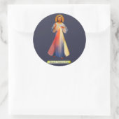 Jesus Gövine Barmherzigkeit Sticker (Tasche)