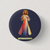 Jesus Gövine Mercy Button (Vorderseite)