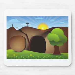 Jesus Grab Mousepad