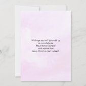 JESUS GREATEST LOVE STORY Logo QR Code EASTER Einladung (Rückseite)