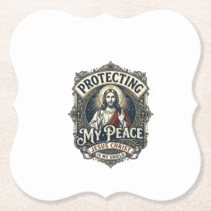 Jesus Grenzen Selbstachtung Shirt Glaube Basiertes Untersetzer