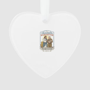 Jesus Großeltern Babysitting Humor T-Shirt Glaube  Ornament