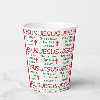 JESUS Grund der Saison Pappbecher