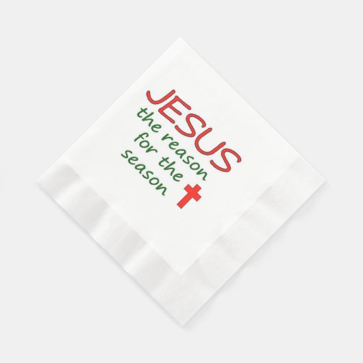 JESUS Grund der Saison Serviette (Ecke)