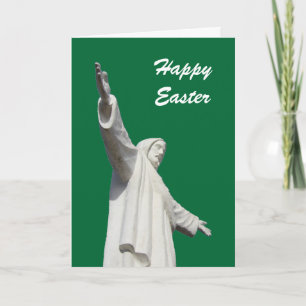 Jesus-grüner Oster Feiertagskarte