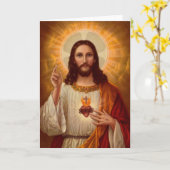 Jesus-Gruß-Karte Karte (Gelbe Blume)