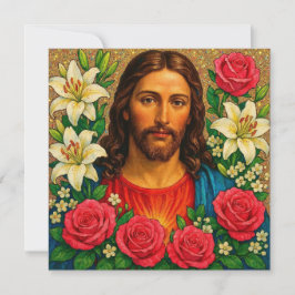 Jesus-Grußkarte.