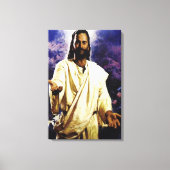 Jesus grüßt dich leinwanddruck (Vorderseite)