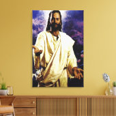 Jesus grüßt dich leinwanddruck (Insitu (Wohnzimmer))