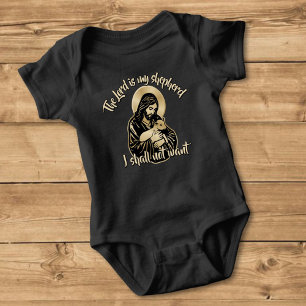 Jesus guter Hirte Baby Strampler