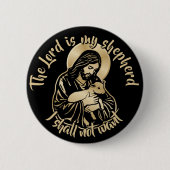Jesus guter Hirte Button (Vorderseite)