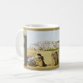 Jesus Guter Hirte Kaffeetasse (Vorderseite Links)