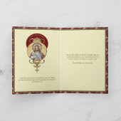 Jesus guter Hirtenpriester Willkommen in der Gemei Karte (Innenseite)