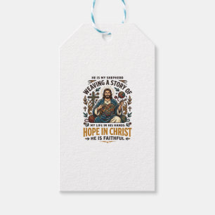 Jesus Häkeln Stricken T-Shirt Inspirierender Glaub Geschenkanhänger