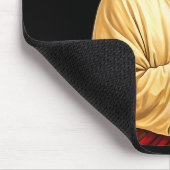 Jesus hält Eichhörnchen christlich  Mousepad (Ecke)