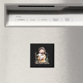 Jesus hält ein weißes Lamm Magnet (In Situ (Geschirrspüler))