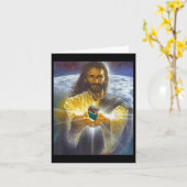 Jesus hält Zigaretten, der Sonnengott Karte (Gelbe Blume)