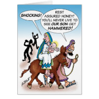 Jesus "Hammered" -