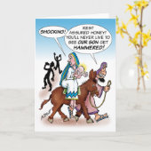 Jesus "Hammered" - Karte (Gelbe Blume)