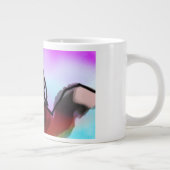 Jesus Hand Jumbo-Tasse (Rechts)