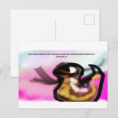 Jesus Hand Postkarte (Vorne/Hinten)