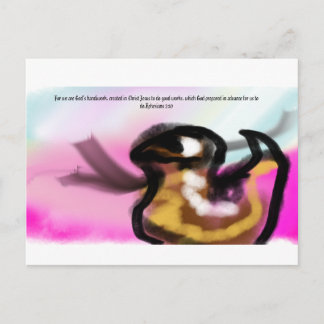 Jesus Hand Postkarte