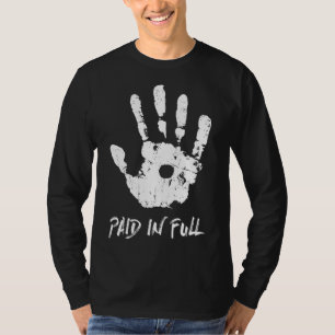 Jesus Hand Print, bezahlt in voller Christlicher Ü T-Shirt