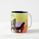 Jesus Hand Zweifarbige Tasse (VorderseiteRechts)