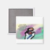 jesus handwork magnet (Vorderseite/Rückseite)