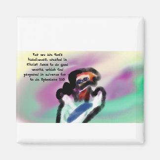 jesus handwork magnet