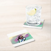 jesus handwork rechteckiger pappuntersetzer (Vor Ort)