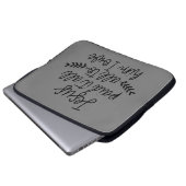 Jesus hat alles bezahlt, alles, was ich ihm schuld laptopschutzhülle (Vorne Knopf)