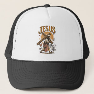 Jesus hat alles bezahlt truckerkappe