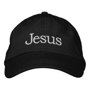 Jesus hat bestickte baseballkappe