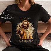 Jesus hat das Shirt zerrissen - er zeigt Jesus T-S