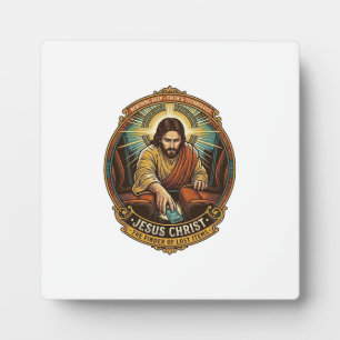 Jesus hat das Telefon zwischen Autositzen fallen l Fotoplatte