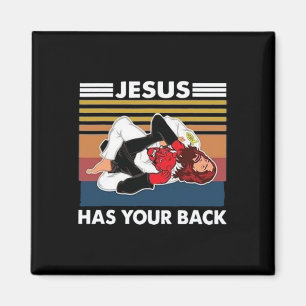 Jesus hat deinen Karate Magnet