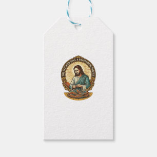 Jesus hat den flachen Yoga-Ball komplett entleert Geschenkanhänger
